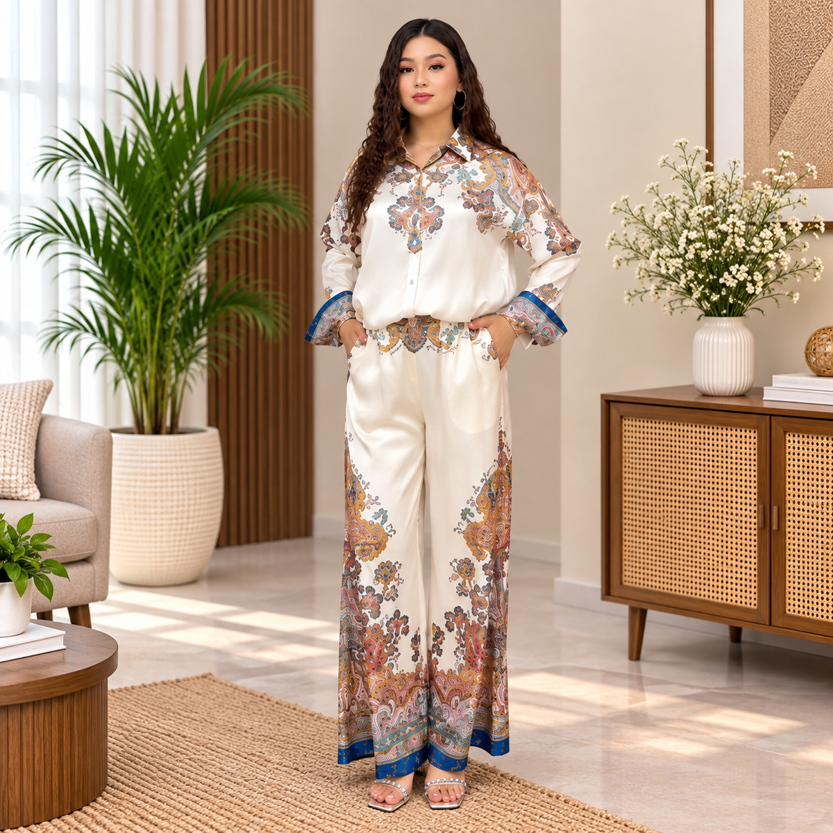 Printed Co-Ord Set for Women
