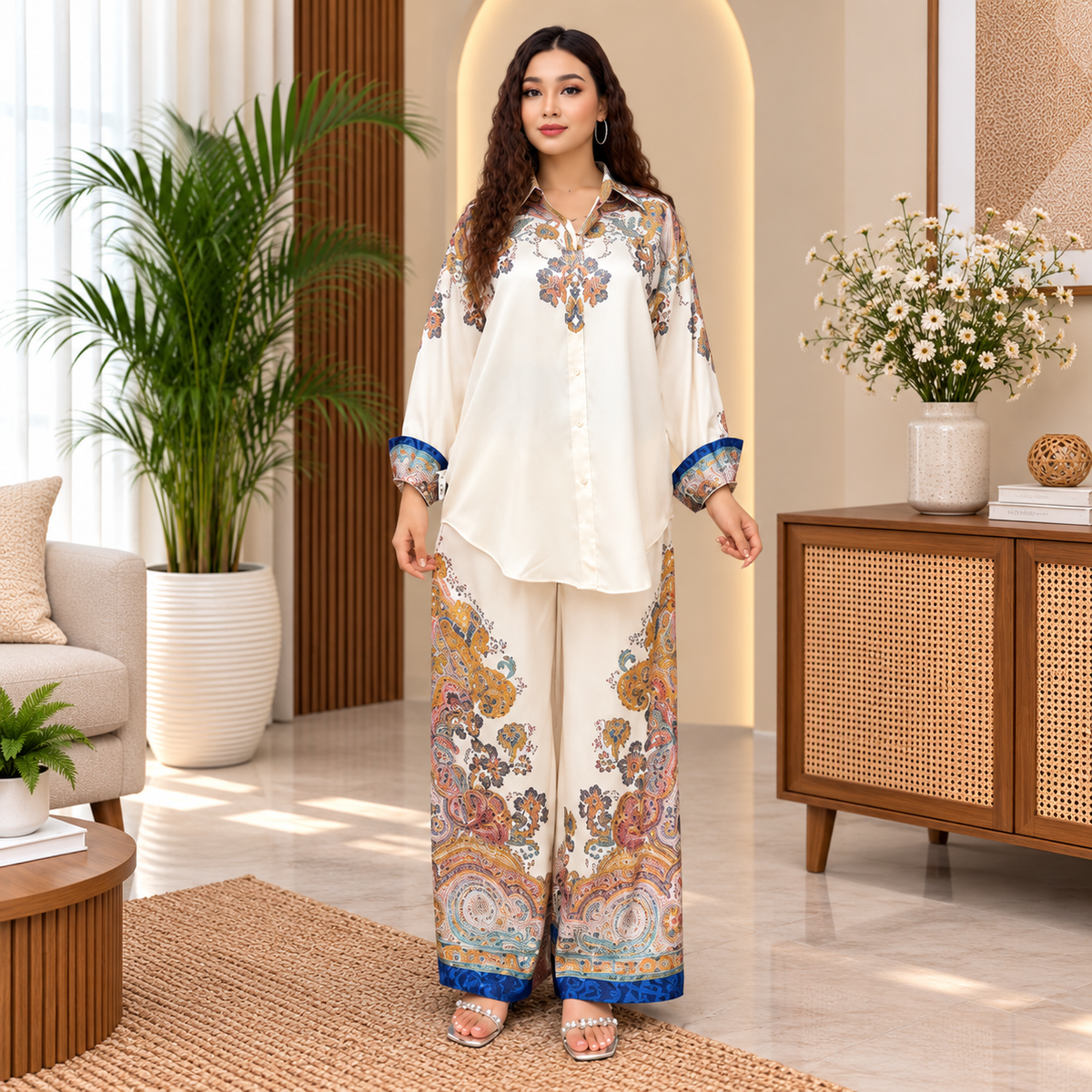 Printed Co-Ord Set for Women
