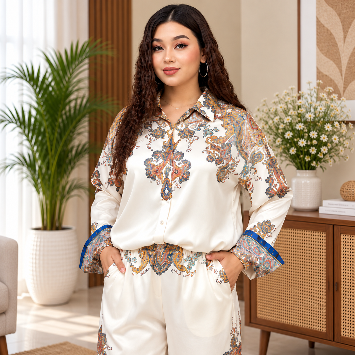 Printed Co-Ord Set for Women