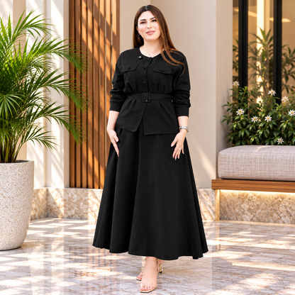 Women's Co-Ord Set with Belt