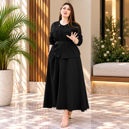 Women's Co-Ord Set with Belt
